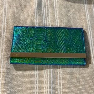 Chrome Mermaid Scales Clutch
